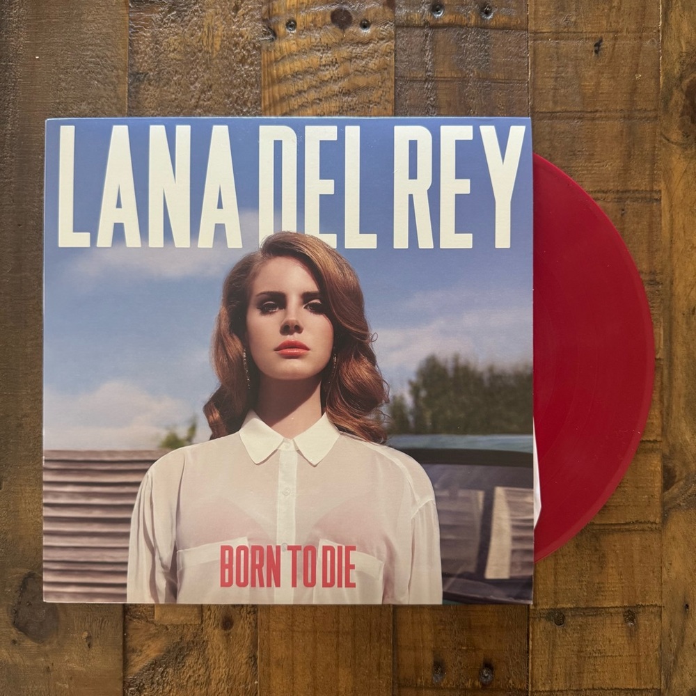 Lana Del Rey 'Born to Die' Red Vinyl Record